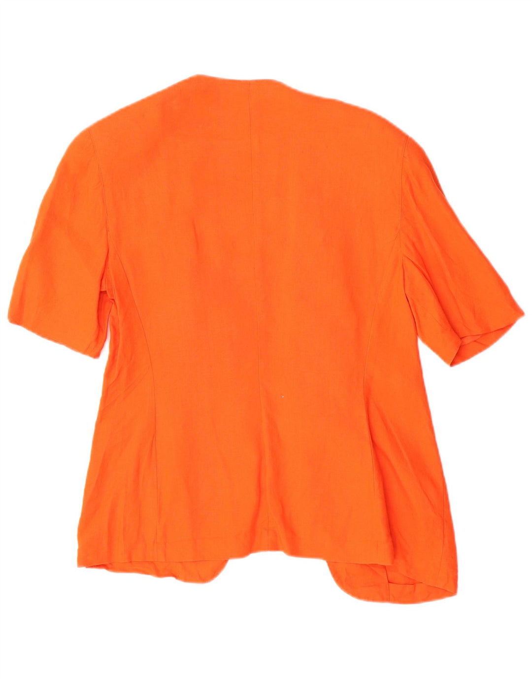 Genny Damen 2-teiliges Set, US 10, großes orangefarbenes Leinen