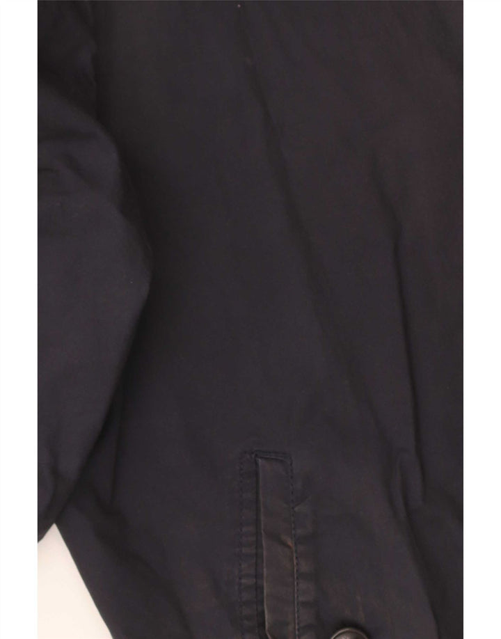 Superdry Herren Bomberjacke UK 42 XL Marineblau Baumwolle