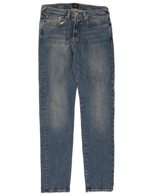 Paul Smith Damen Slim Jeans W28 L29 Blaue Baumwolle
