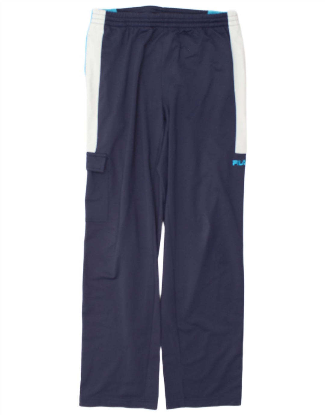 Fila Herren-Trainingshose IT 50 Mittelmarineblaues Farbblock-Polyester
