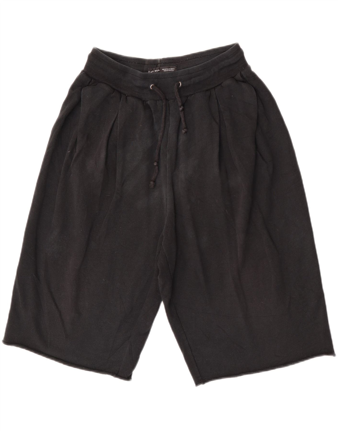 Zara Herren Bermuda Sport Shorts Medium Schwarz