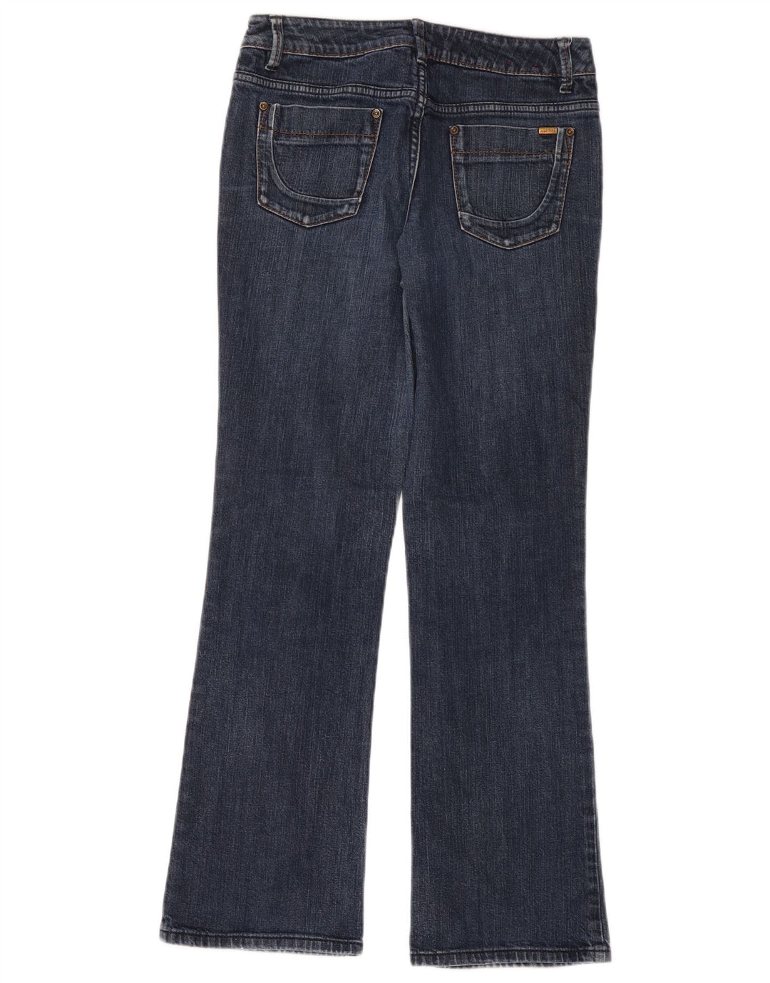 Esprit Damen Bootcut Jeans W32 L30 Blaue Baumwolle