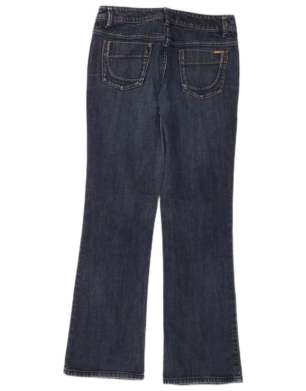 Esprit Damen Bootcut Jeans W32 L30 Blaue Baumwolle