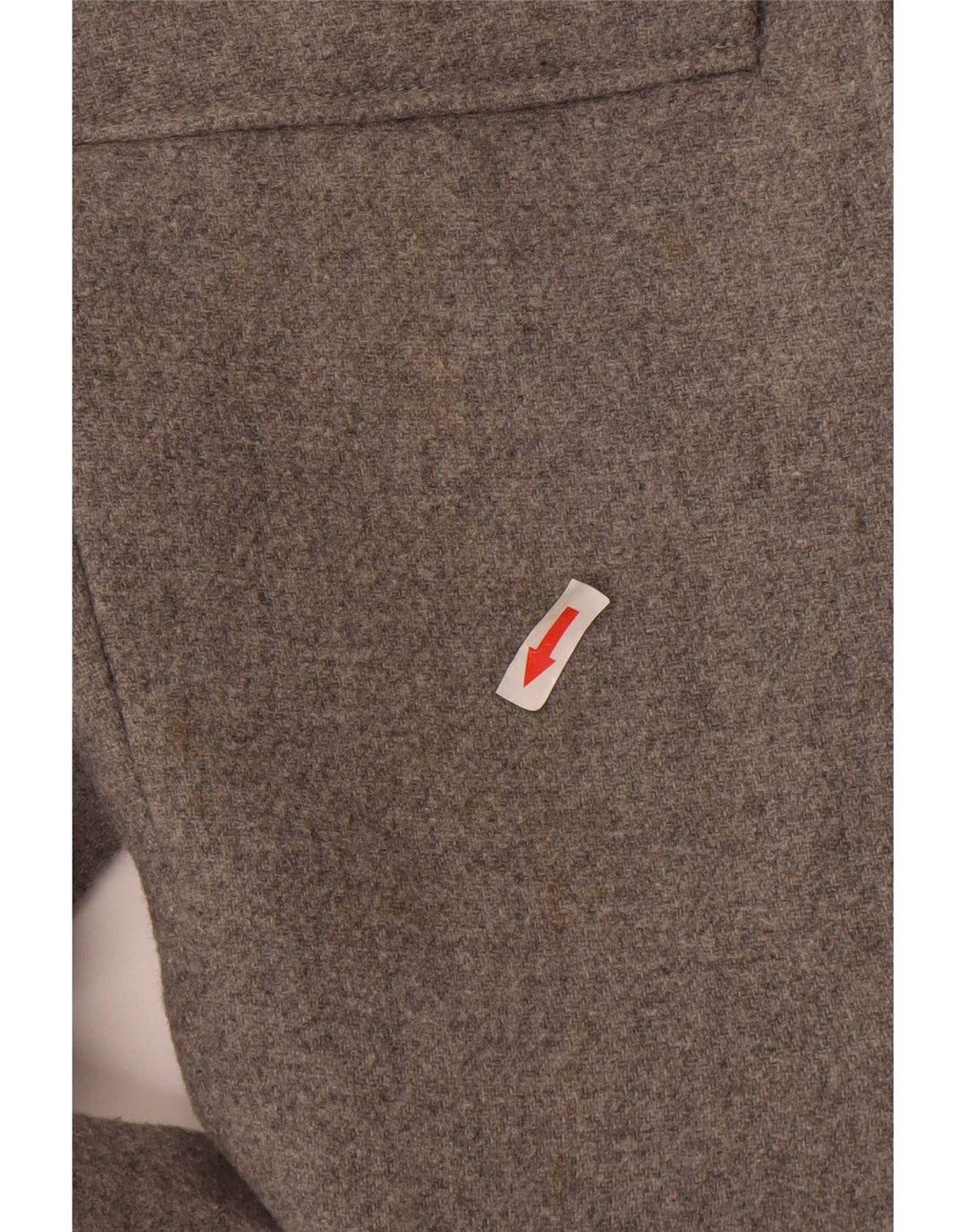 Zara Damen Trafaluc Pea Coat UK 6 XS Grau Polyester