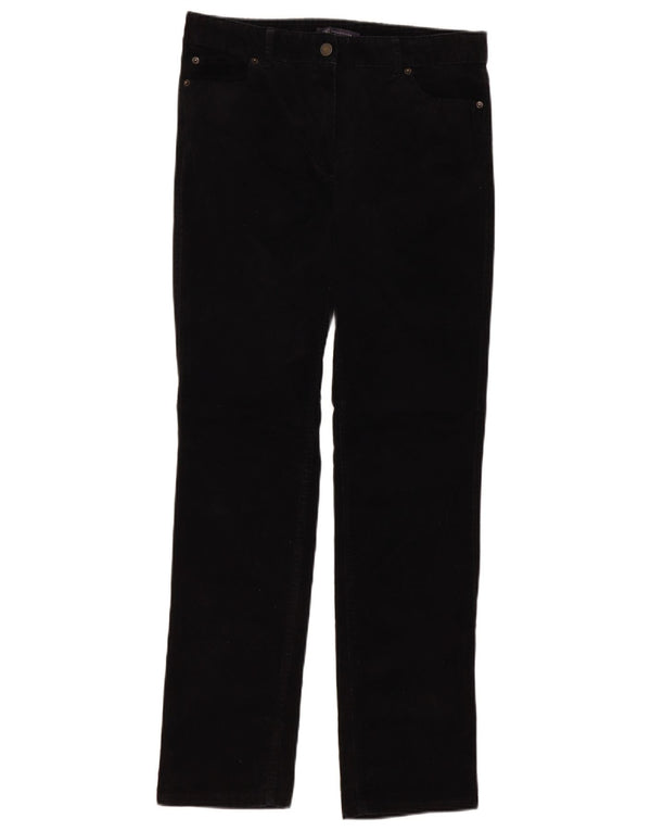 Marks & Spencer Damen Cordhose mit hoher Taille, UK 12, Mittel W32 L30 Bl