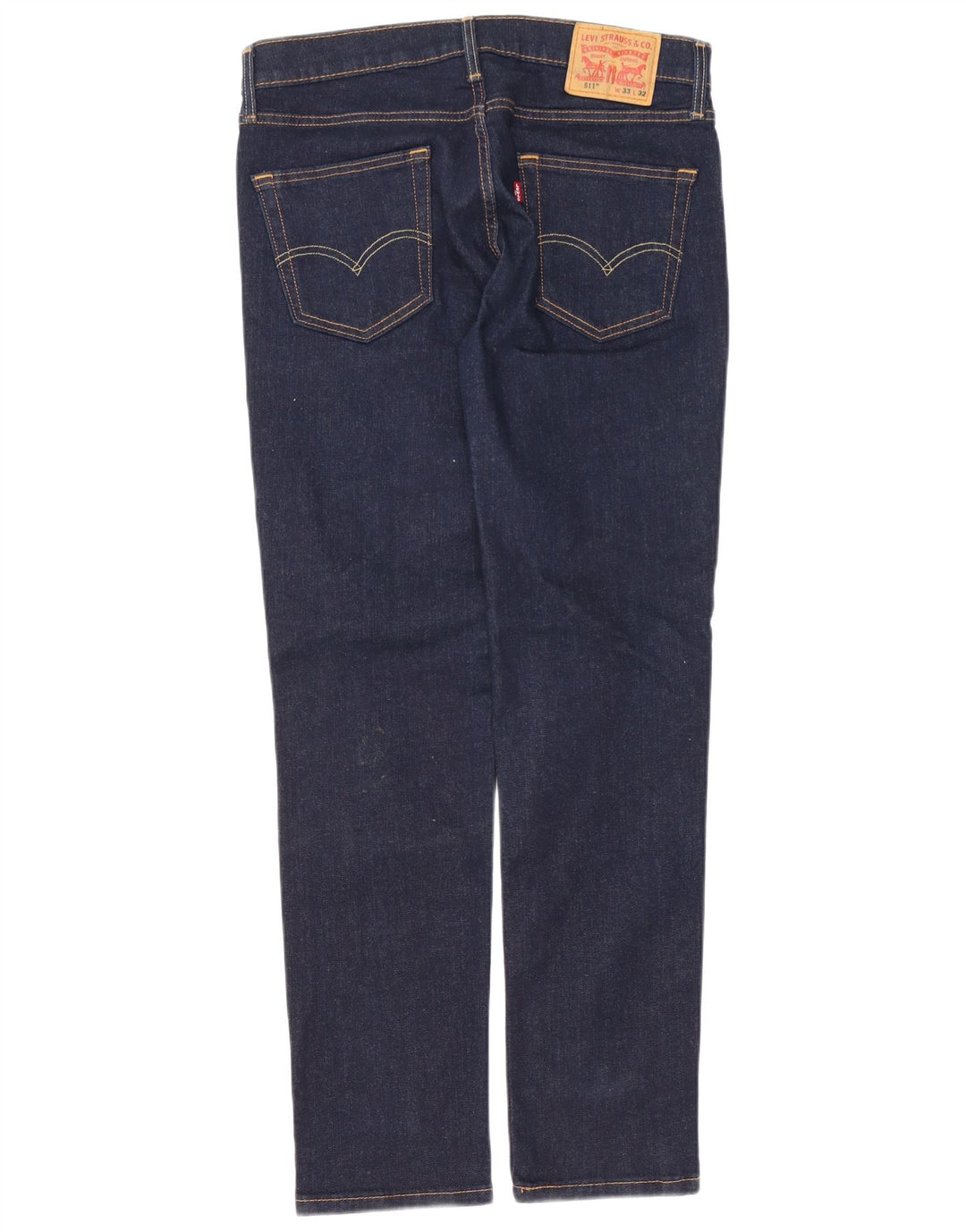 Levi's Herren 511 Slim Jeans W33 L32 Marineblau Baumwolle
