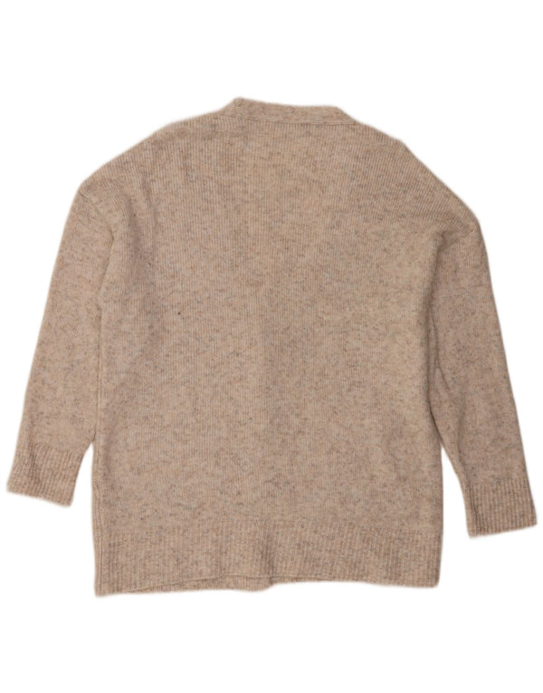 Marks & Spencer Damen-Strickjacke in Übergröße, Gr. 40, Größe L, Beige