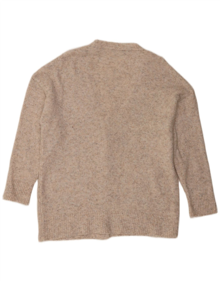 Marks & Spencer Damen-Strickjacke in Übergröße, Gr. 40, Größe L, Beige