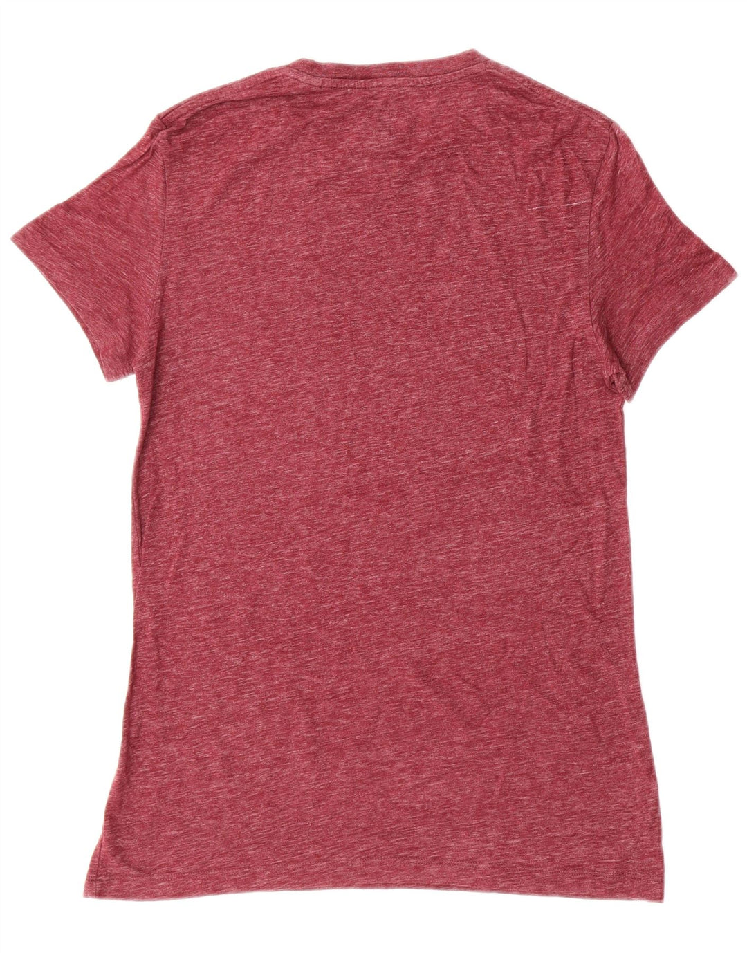 JACK WILLS Herren T-Shirt XS Burgund Baumwolle