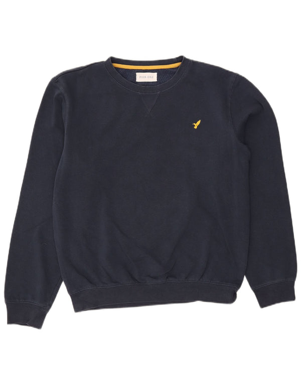 Pier One Herren-Sweatshirt, Pullover, Größe S, Marineblau