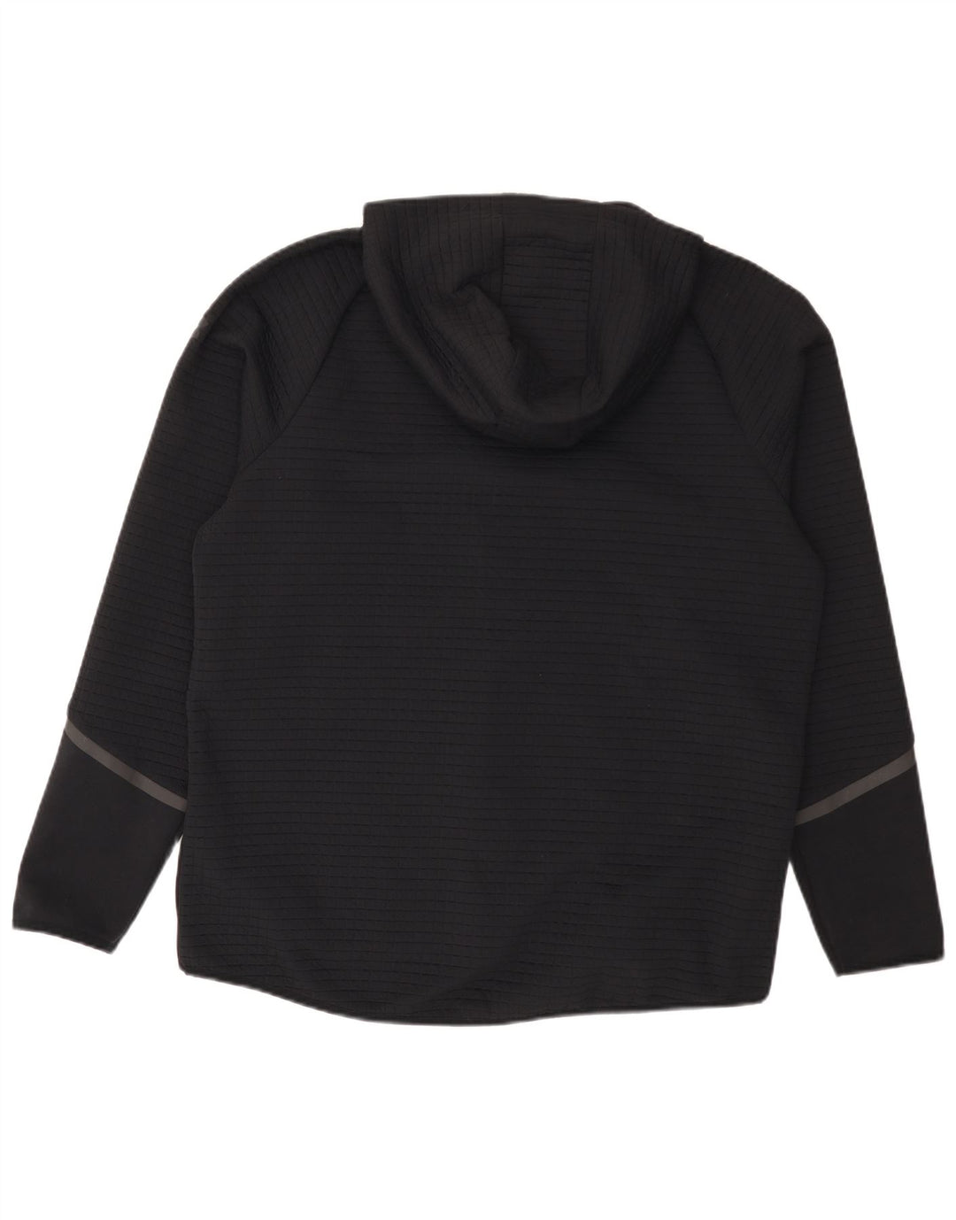 Under Armour Herren-Kapuzenpullover mit Reißverschluss, groß, aus schwarzem Polyester