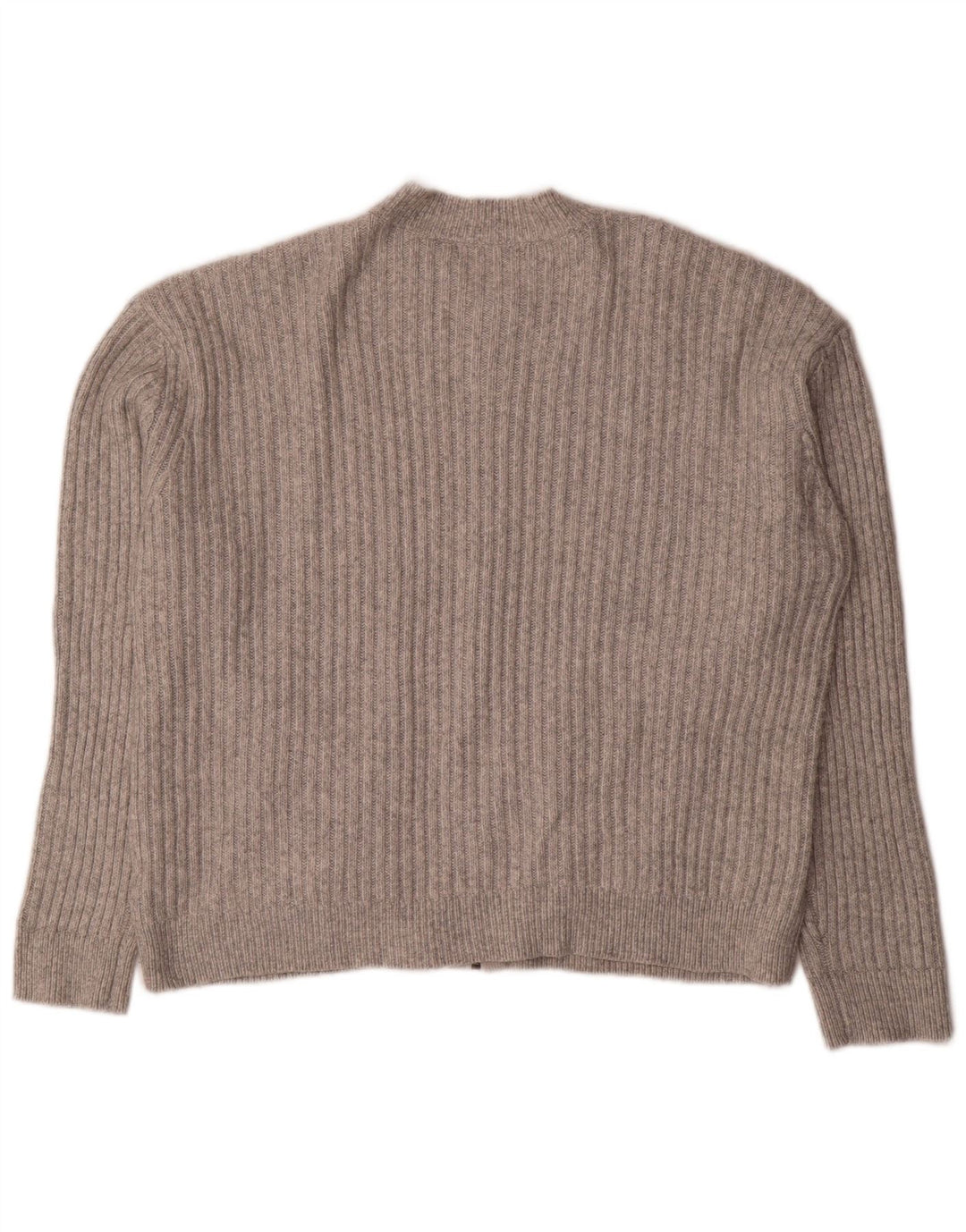 Marks & Spencer Damen-Strickjacke, übergroß, bauchfrei, Gr. 40, Größe L, Grau