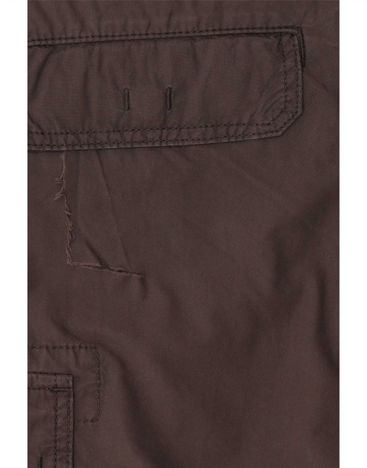 Napapijri Herren Regular Cargo Shorts Medium W32 Braune Baumwolle