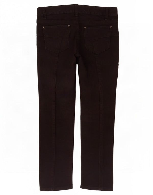 Massimo Dutti Damen Slim Jeans EU 40 Medium W30 L30 Schwarze Baumwolle