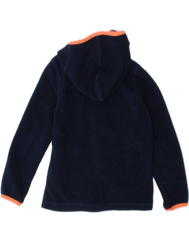 PUMA Boys Hooded Fleece Jacket 3-4 Years Navy Blue Polyester Vintage Puma and Second-Hand Puma from Messina Hembry 