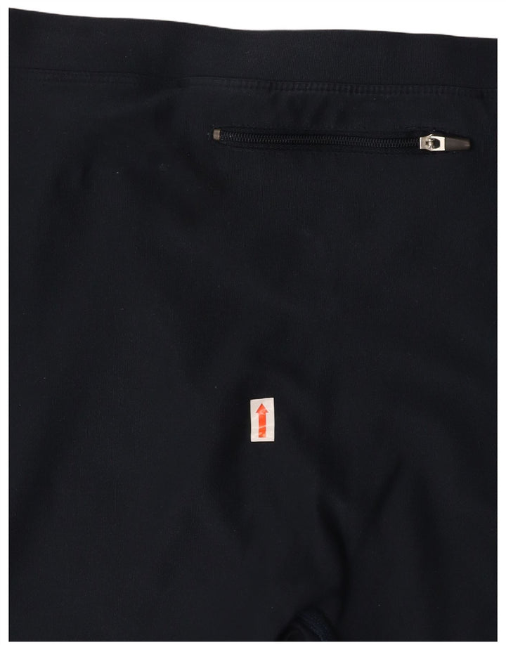 NIKE Herren Dri Fit Sportshorts XL Marineblaues Colourblock-Polyester