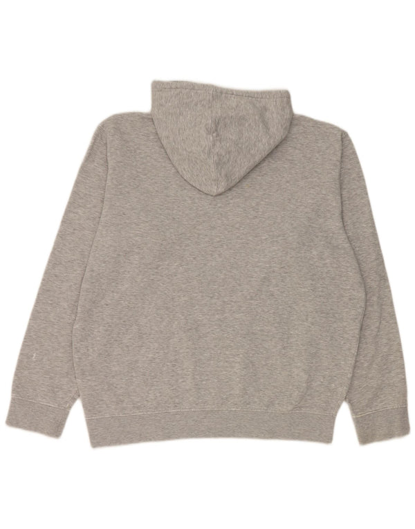 Fila Herren-Kapuzenpullover mit Grafik, groß, grau gefleckt