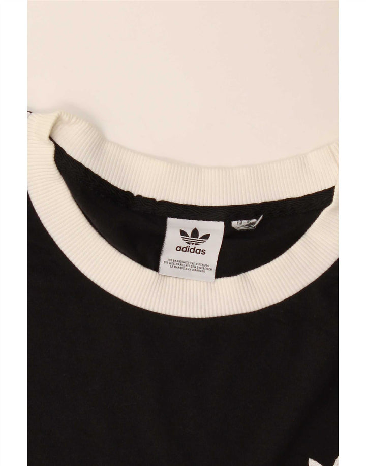 Adidas Herren T-Shirt Top Large Schwarz