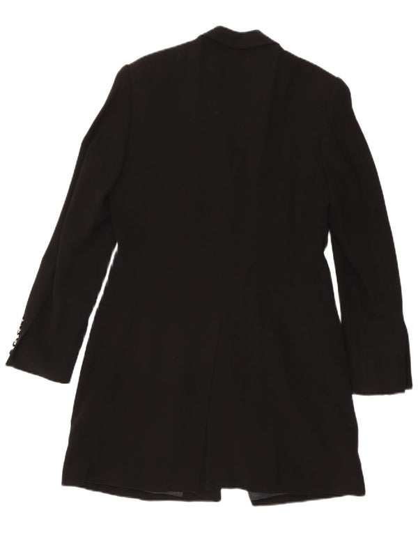 Betty Barclay Damen 4-Knopf-Longline-Blazerjacke UK 12 Mittelschwarz