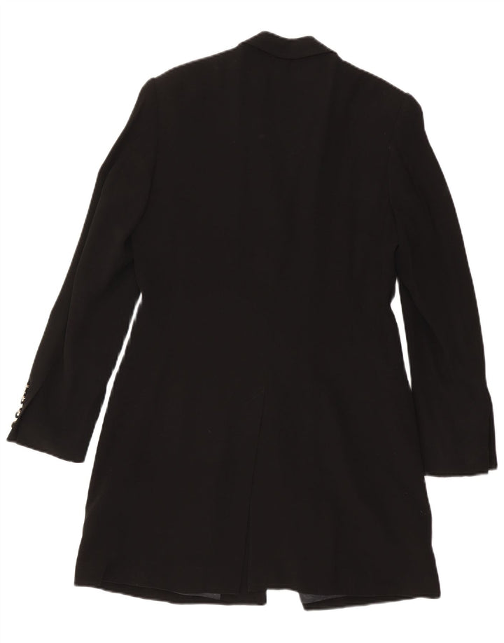 Betty Barclay Damen 4-Knopf-Longline-Blazerjacke UK 12 Mittelschwarz