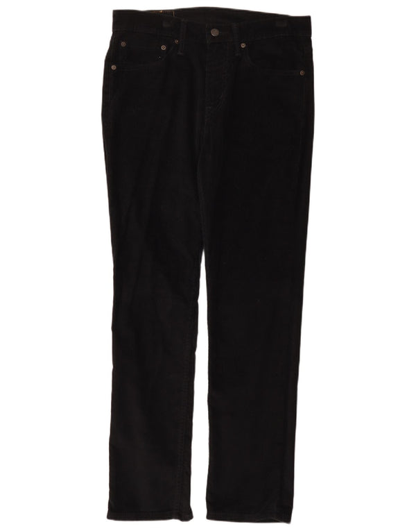 Levi's Herren 511 Slim Cordhose W31 L30 Schwarz Baumwolle