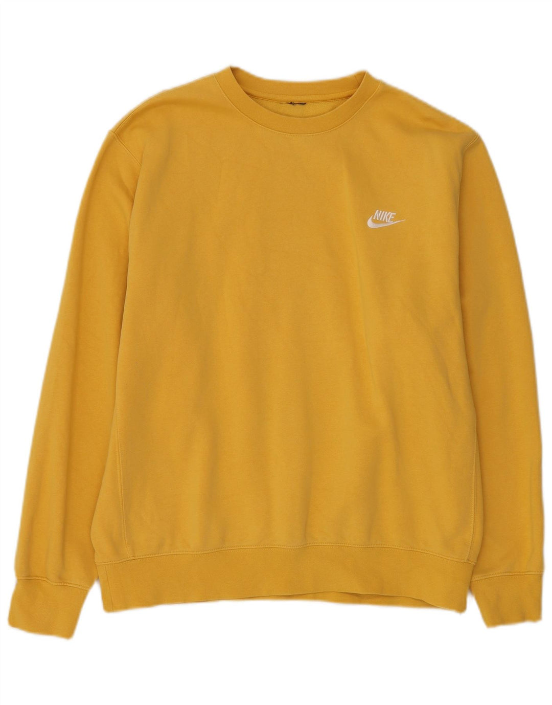 Nike Herren Sweatshirt Pullover XL Gelb Baumwolle