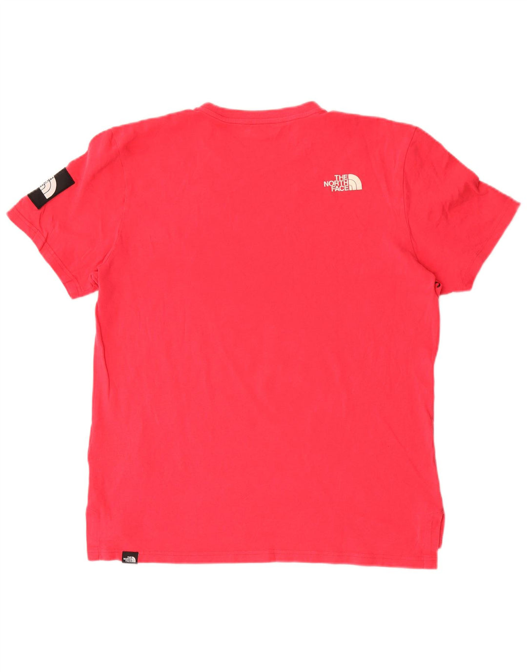 The North Face Herren-T-Shirt aus mittelrosa Baumwolle
