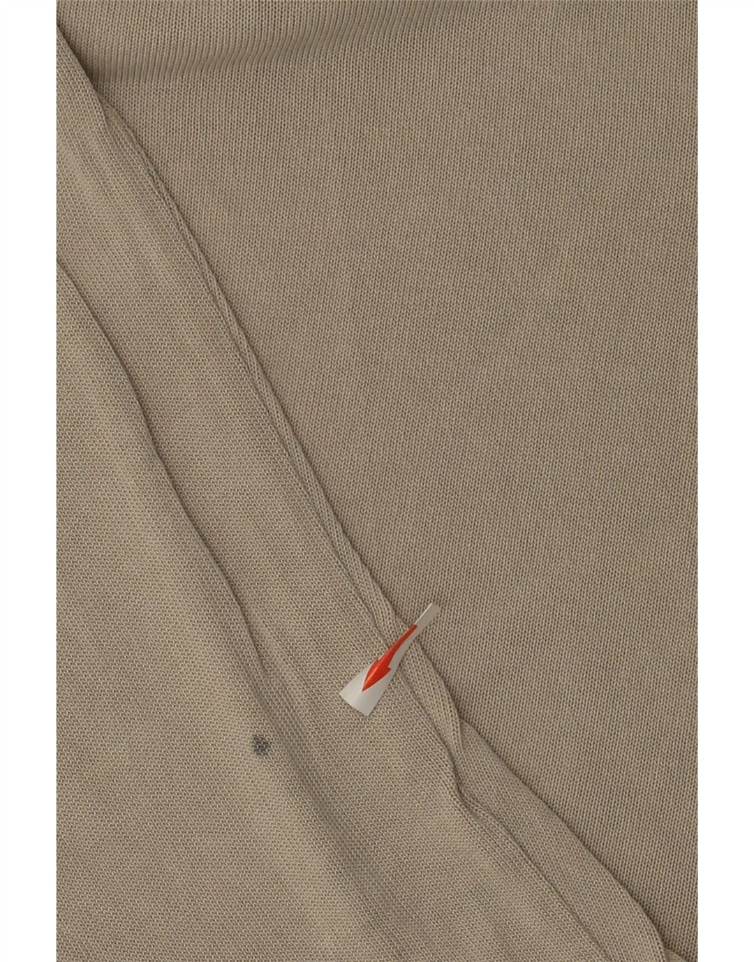 Zara Herren Langarm-Poloshirt Mittelgrau
