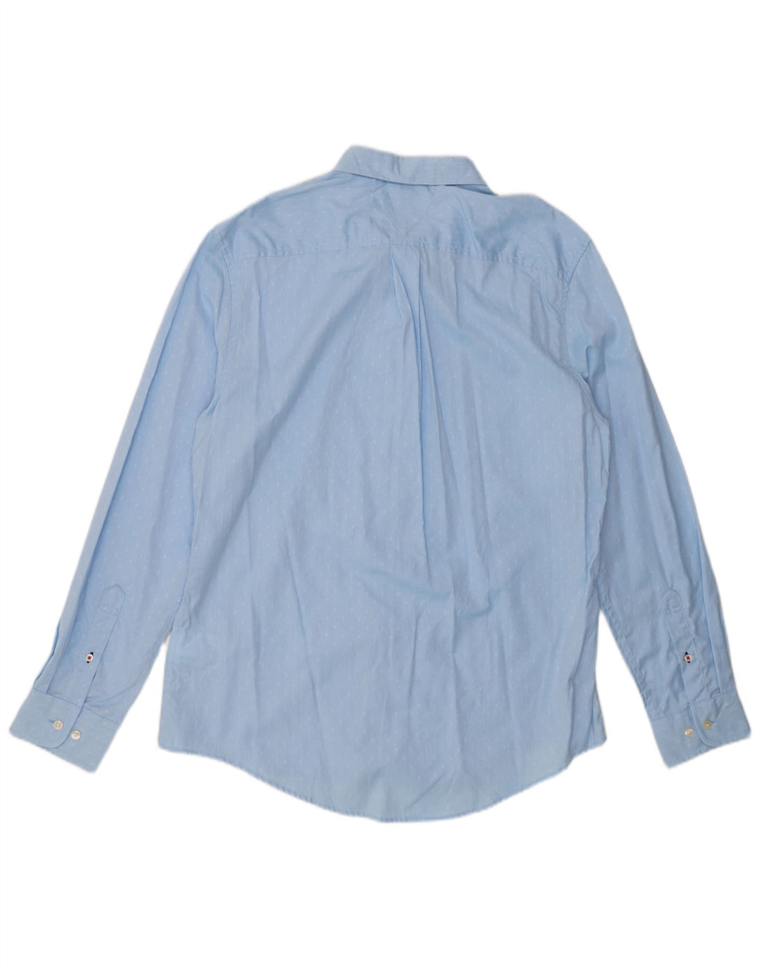 TOMMY HILFIGER Herren Grant Fit Hemd Große blaue Argyle/Diamant-Baumwolle