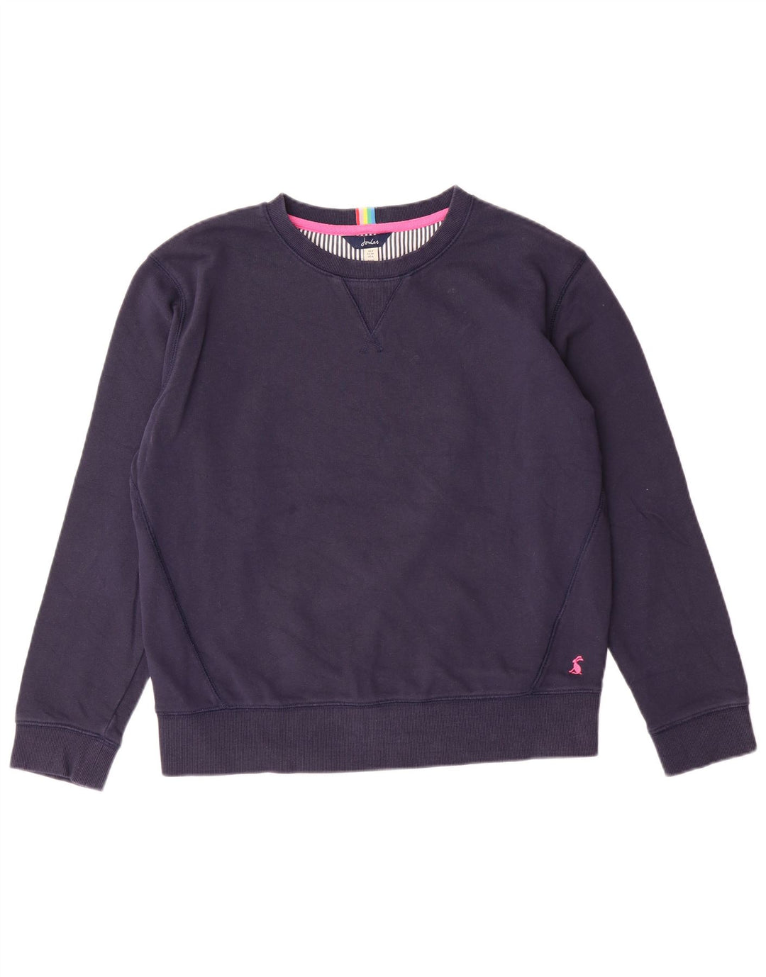JOULES Damen-Sweatshirt in Übergröße, Größe S, Marineblau, Baumwolle