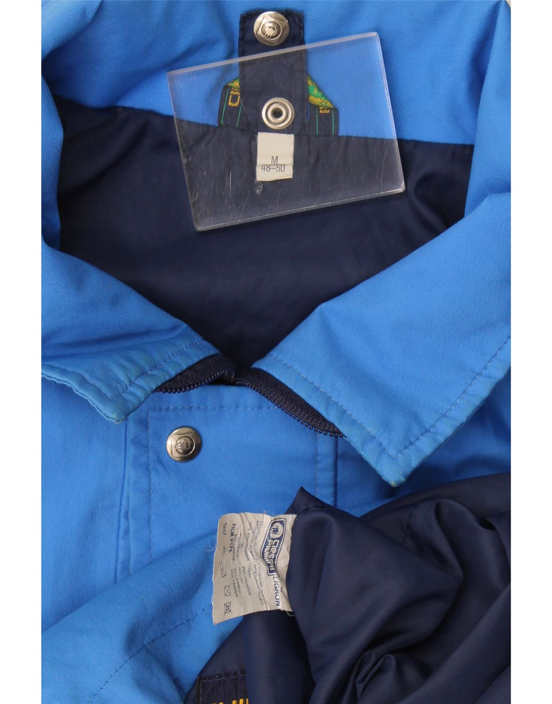 Ciesse Piumini Herren Windjacke IT 48/50 Mittelblaues Polyamid