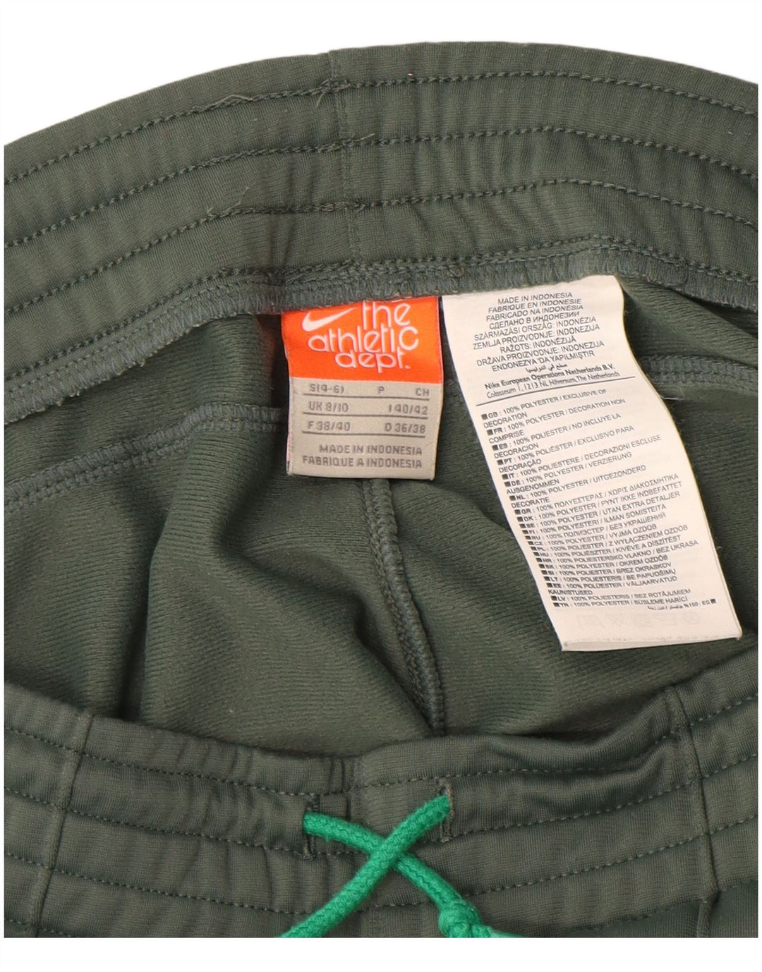 Nike Damen-Trainingshose, UK 8/10, Größe S, Khaki, Polyester