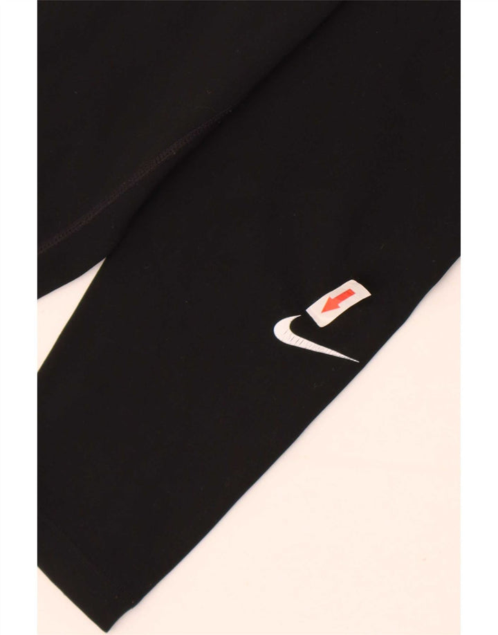 Nike Damen Dri Fit Leggings UK 4 XS Schwarz Polyester