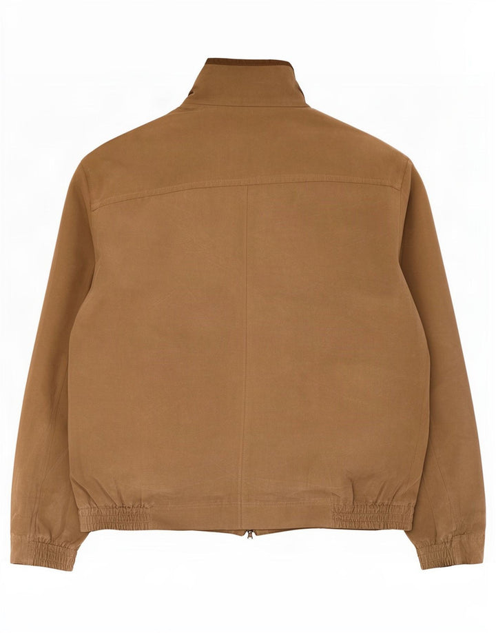 Marks & Spencer Herren Bomberjacke UK 40 Large Beige Polyester