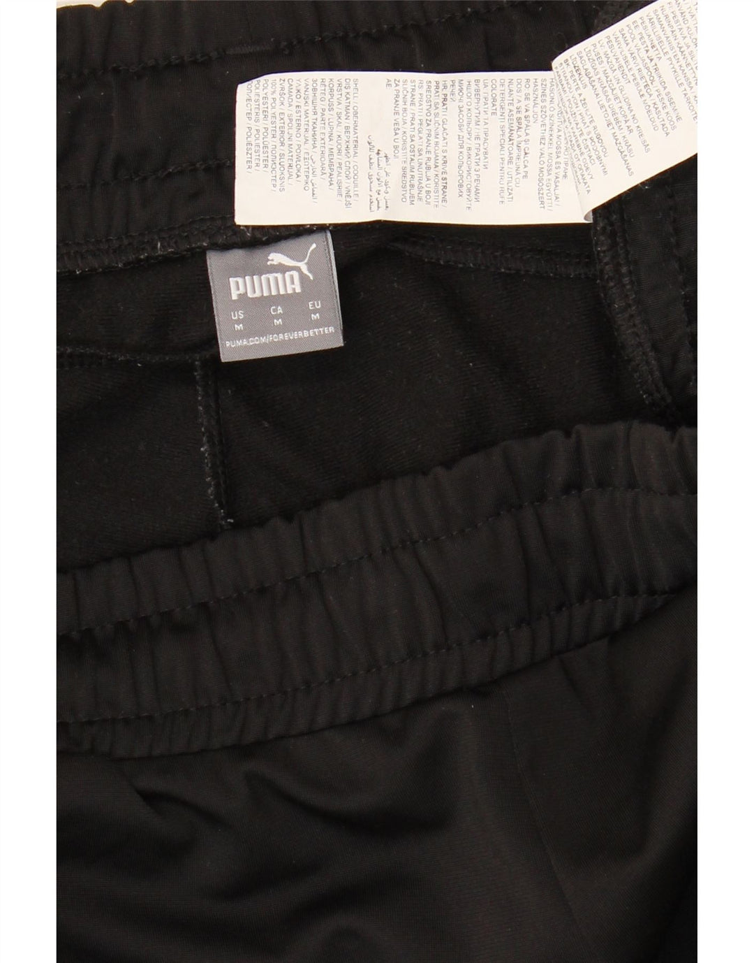 Puma Herren-Trainingshose, Jogginghose, Mittelschwarz, Polyester