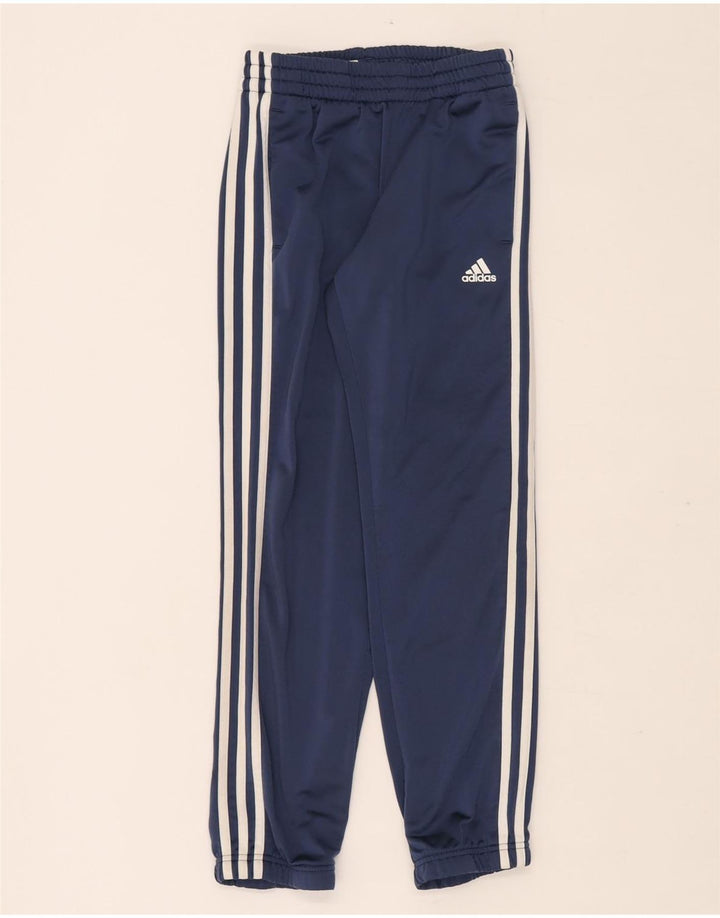 Adidas Jungen Trainingshose Jogger 9-10 Jahre Marineblau Polyester