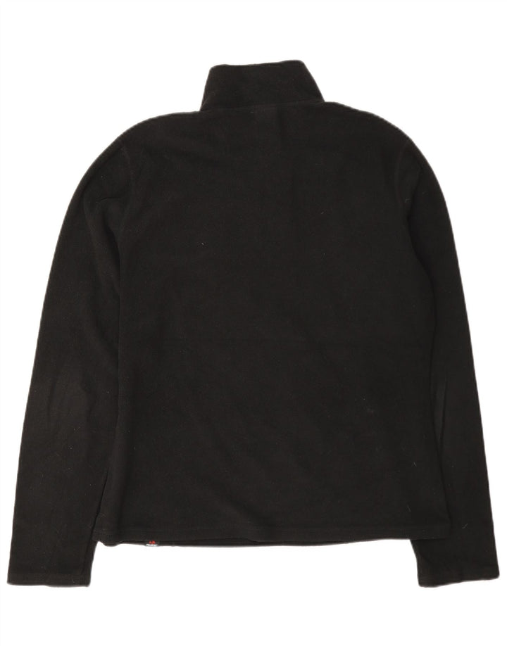 The North Face Damen-Fleecepullover mit Reißverschluss am Hals, UK 14, mittelschwarz, Polyester