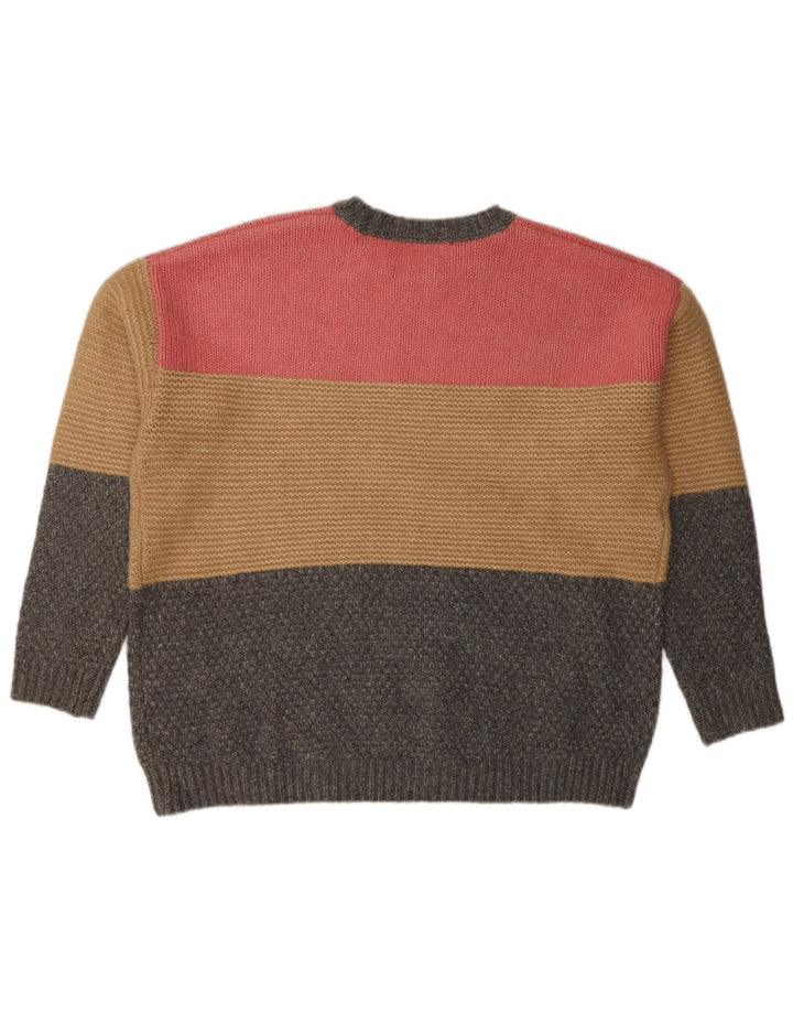 Marks & Spencer Damen-Pullover mit Rundhalsausschnitt, Gr. 40, Größe L, mehrfarbig