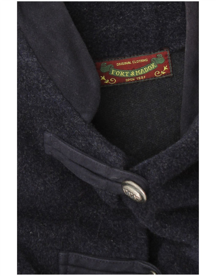Fort & Madox Damen Ponchomantel UK 40 Large Marineblau