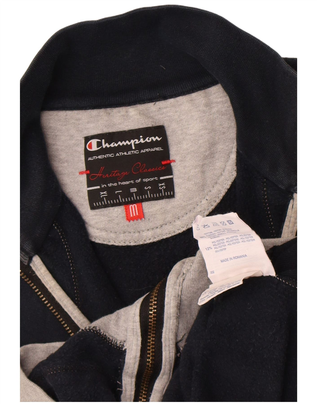 Champion Damen-Trainingsanzugoberteil, UK-Gr. 14, Mittelmarineblau