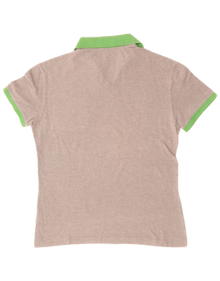 Armani Jeans Herren-Poloshirt, große graue Baumwolle