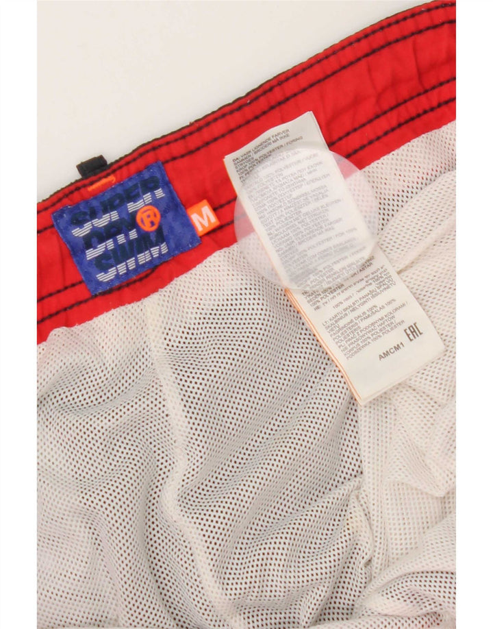 Superdry Herren-Badeshorts mit Grafik, Größe M, W32, L5, Marineblau, Polyester