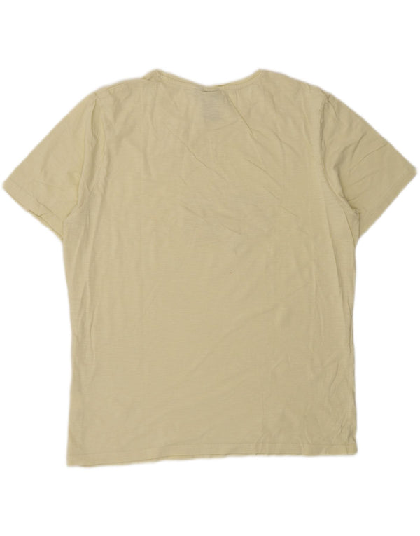 Maui and Sons Damen-T-Shirt mit Grafik, UK 20 2XL, gelbe Baumwolle