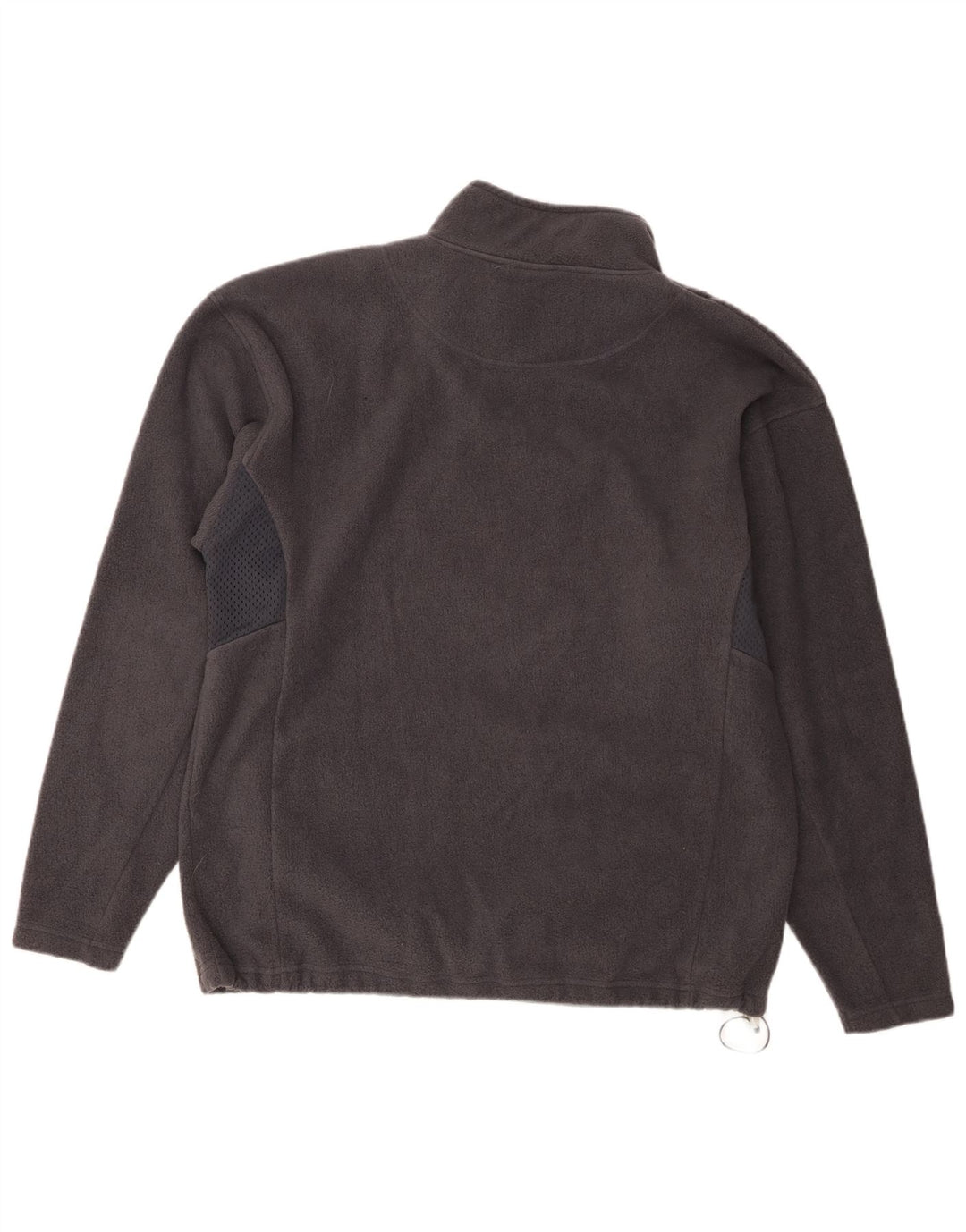 Wilson Herren-Fleecepullover mit Reißverschluss, XL, graues Polyester