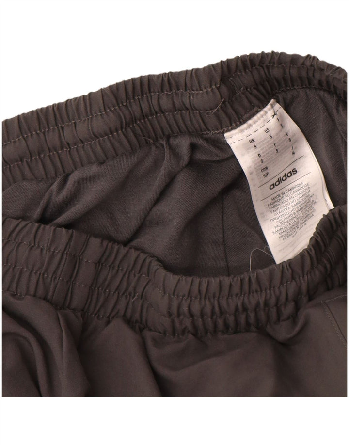 Adidas Herren-Trainingshose, Jogginghose, klein, grau, Polyester