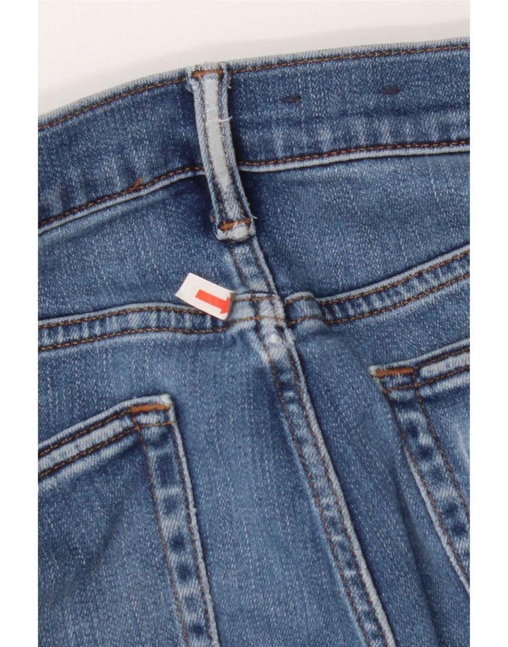 Gap Damen Slim Jeans W32 L30 Blaue Baumwolle