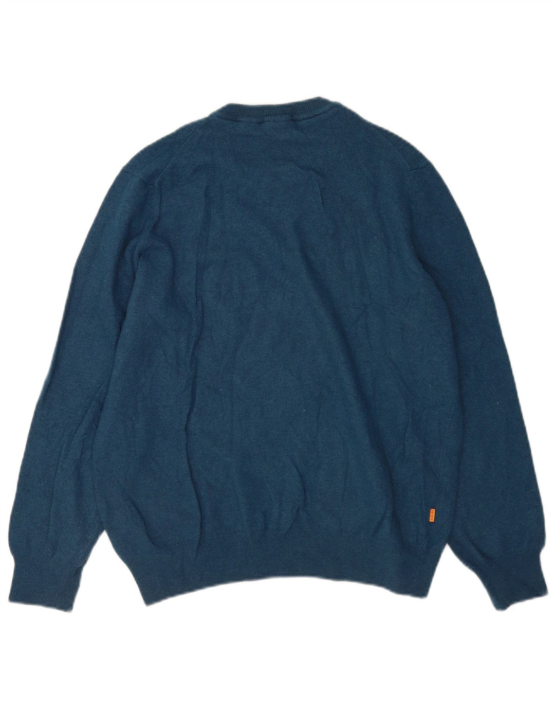 Timberland Herren-Pullover mit Rundhalsausschnitt, große blaue Wolle