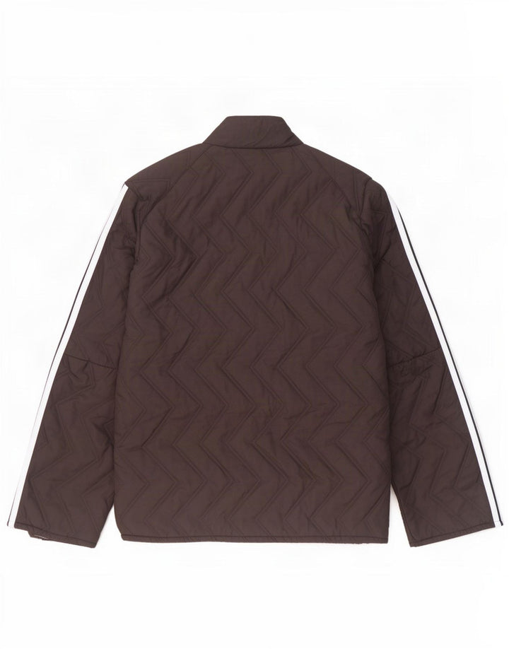Adidas Damen Steppweste UK 20 2XL Schwarz Polyester