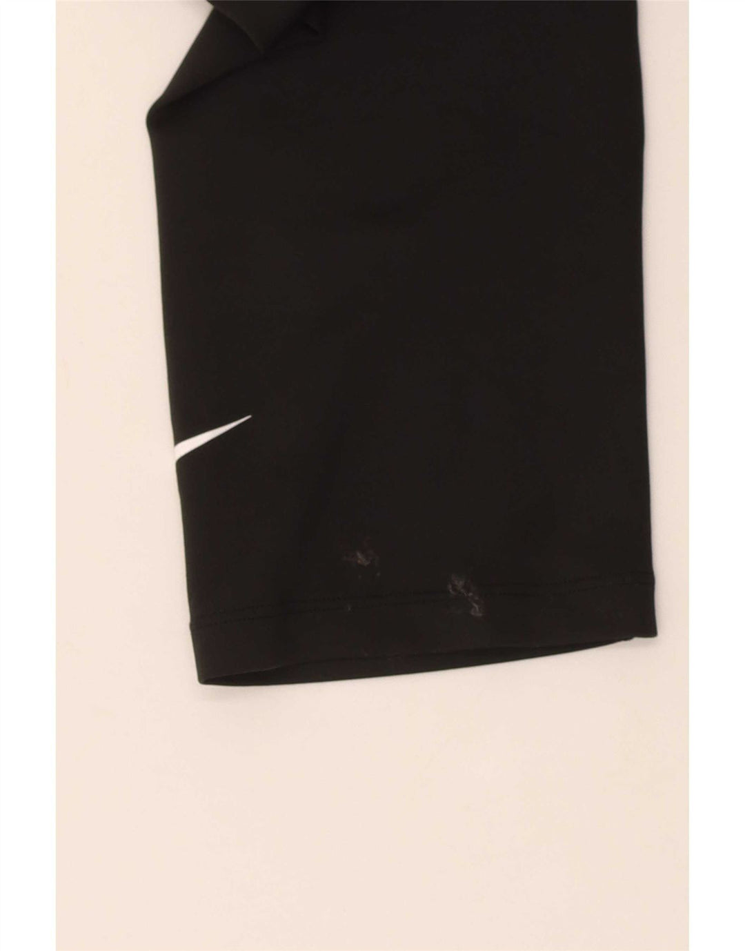 Nike Damen Dri Fit Capri Leggings UK 10 Small Schwarz Polyester