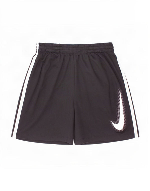 Nike Dri Fit Graphic Sportshorts für Jungen, 12–13 Jahre, Größe L, Schwarz, Farbblock